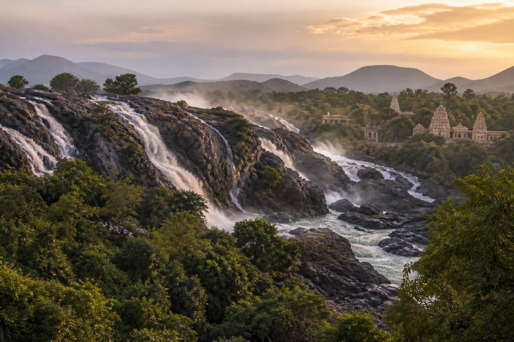 Shivanasamudra and Talakadu tour package from Mysore