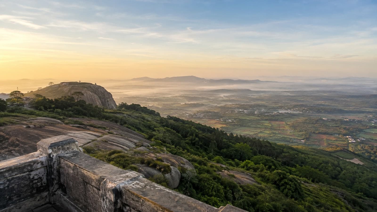 Illustrative Nandi Hills countryside view
